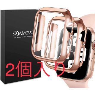 2個★アップルウォッチ Apple Watch 4/5/6/SE 40mmケース(腕時計(デジタル))