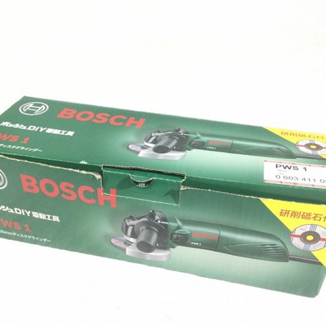 ☆未使用品☆ BOSCH ボッシュ 100mm ディスクグラインダ PWS1 ☆未使用品☆ BOSCH ボッシュ 100mm ディスクグラインダ PWS1