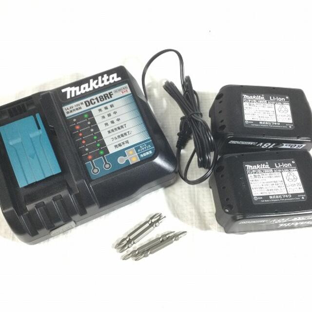 Makita(マキタ)の☆極美品☆makita マキタ 18V 充電式インパクトドライバ TD171DRGXW 白/ホワイト バッテリー2個(18V 6.0Ah)BL1860B充電器 ケース付 60785 自動車/バイクのバイク(工具)の商品写真