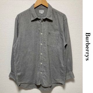 バーバリー(BURBERRY)の90s BURBERRYS　ヘリンボーン　シャツ　バーバリー　ヴィンテージ　(シャツ)