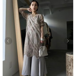 アメリヴィンテージ ベージュ ロングドレスの通販 62点 | Ameri