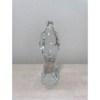色移り有り バカラ 置物 鳥 - 食器