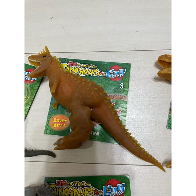 BANDAI(バンダイ)のディアゴスティーニ　恐竜　ダイナソー　アンド　コー　ビッグ　10体セット エンタメ/ホビーのおもちゃ/ぬいぐるみ(キャラクターグッズ)の商品写真