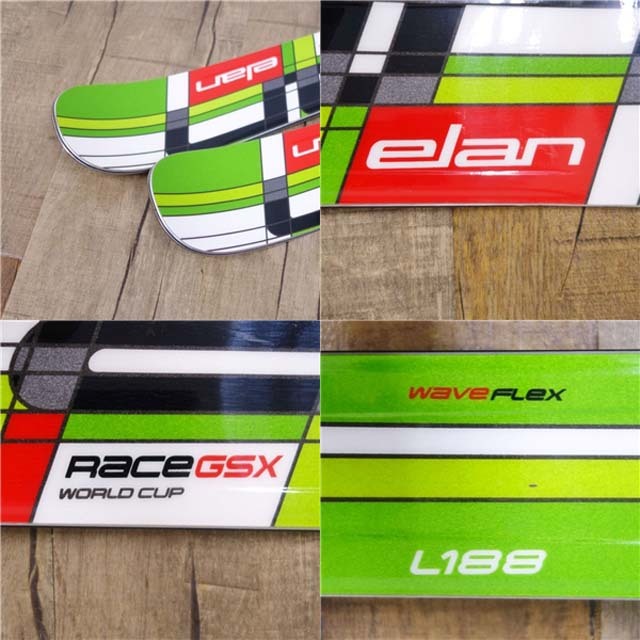 Elan - エラン レージング スキー GSX RACE WORLD CUP 188 cm Elan - エラン レージング スキー GSX RACE WORLD CUP 188 cm