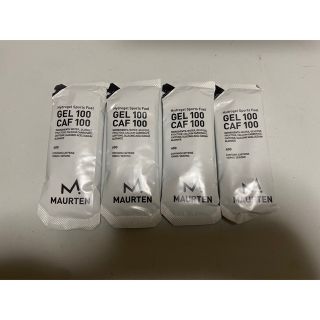 モルテン(molten)の4本　MAURTEN CAF 100 GEL 100 カフェイン　マラソンセット(トレーニング用品)