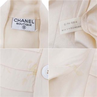 CHANEL   Vintage シャネル CHANEL シャツ ブラウス シルク リボン