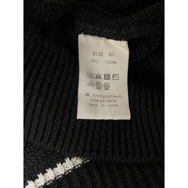 未使用 30/70 トレンタセッタンタ チルデンVネックリネン100 未使用 30/70 トレンタセッタンタ チルデンVネックリネン100