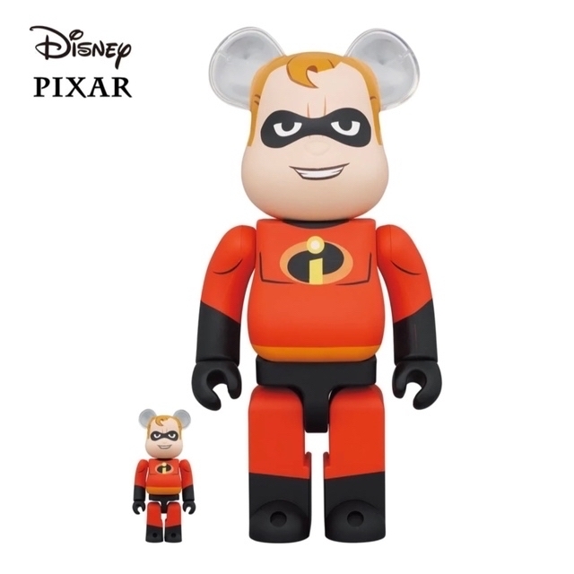 medicomtoyBE@RBRICK Mr.Incredible 100% & 400%