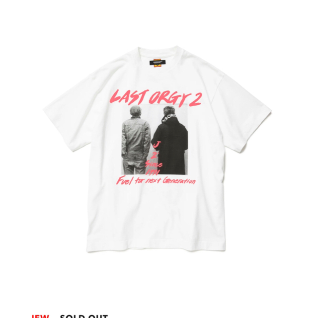 HUMAN MADE(ヒューマンメイド)のHUMAN MADE UNDERCOVER LAST ORGY2 "White" メンズのトップス(Tシャツ/カットソー(半袖/袖なし))の商品写真