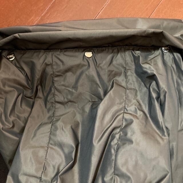 中古 ヘルノ フーデッド プリーツバック コート 42 マローネ