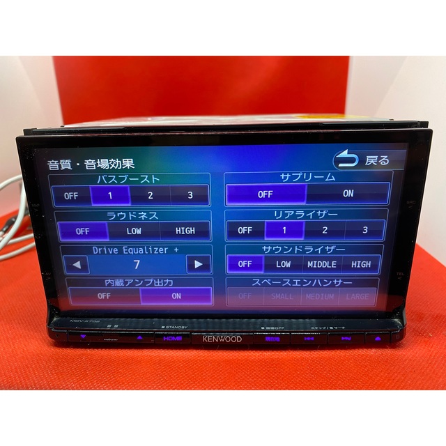 KENWOOD - KENWOOD 最上級 MDV-X702 最新2022地図 新品バックカメラ