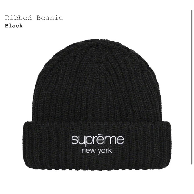 メンズシュプリーム Supreme Ribbed Beanie