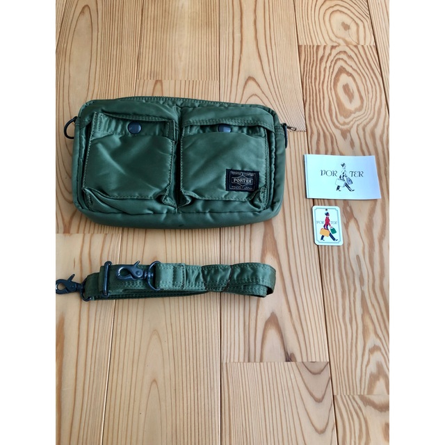【絶品】 PORTER ポーター 吉田カバン ウエストバッグ タンカー グリーン