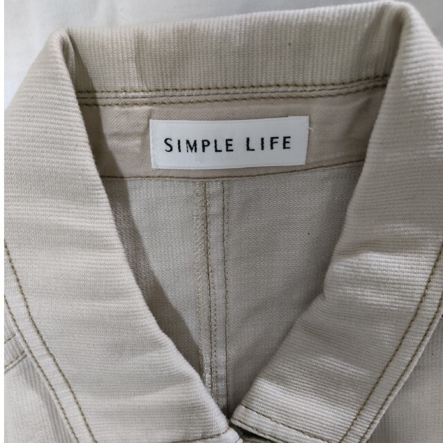 SIMPLE LIFE(シンプルライフ)のレナウンの半コート レディースのトップス(シャツ/ブラウス(長袖/七分))の商品写真