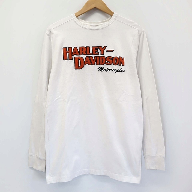 ハーレーダビッドソン HARLEY DAVIDSON ロゴ 両面刺しゅうTシャツ