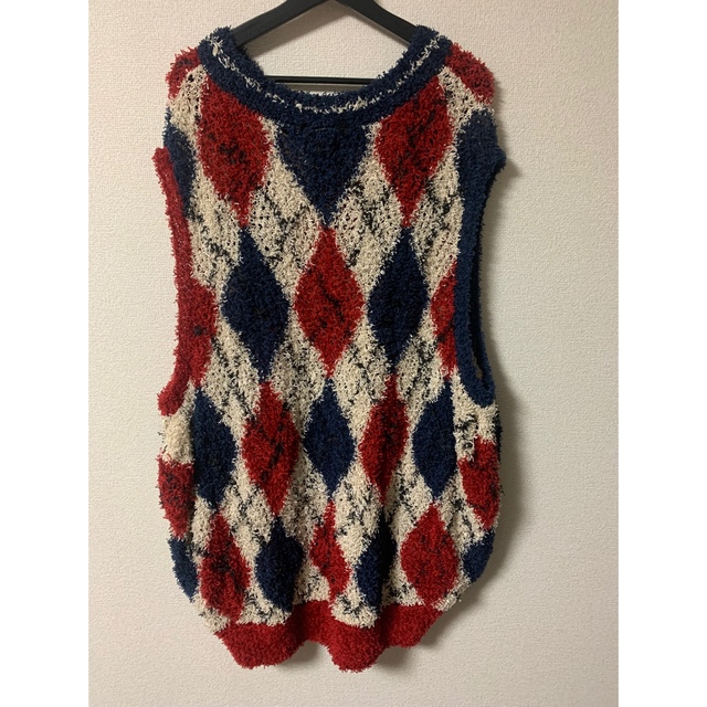 RequaL≡ Handmade argyle knit vest | www.jarussi.com.br