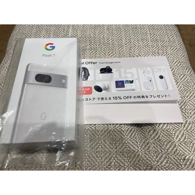 限定版 Google Pixel - 【新品】 Google Pixel 7 Snow 128 GB SIM