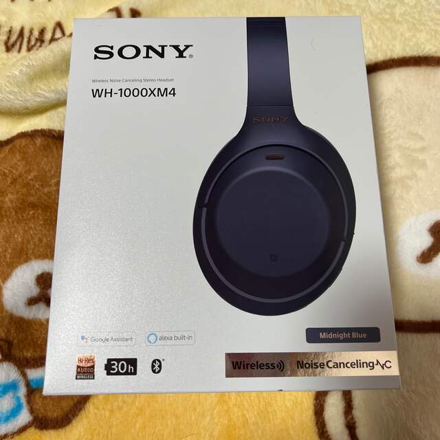 SONY WH-1000XM4 限定カラーミッドナイトブルー