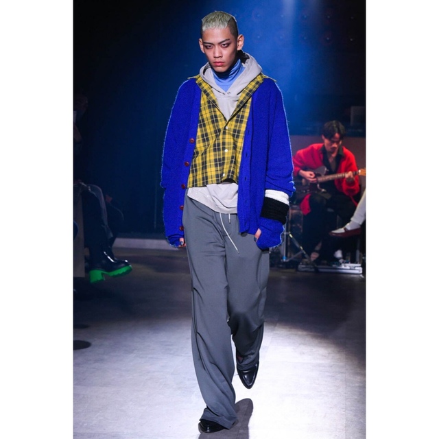 sacai(サカイ)の22AW【SYUMAN. 】ドッキングスウェットパンツ メンズのパンツ(ワークパンツ/カーゴパンツ)の商品写真