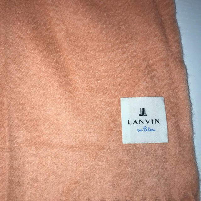 LANVIN en Bleu(ランバンオンブルー)のランバン オンブルー カシミヤマフラー レディースのファッション小物(マフラー/ショール)の商品写真