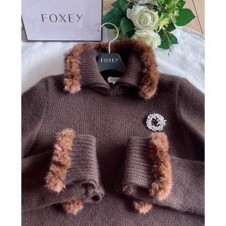 FOXEY  2021年カシミヤセーター38極美品　Rene