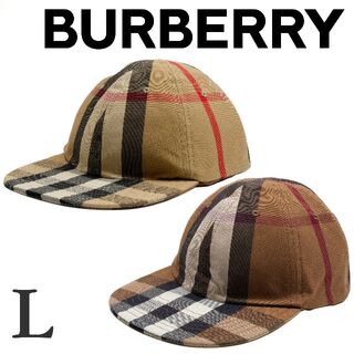 バーバリー(BURBERRY)の新品 BURBERRY リバーシブル ヴィンテージチェック CAP L(キャップ)