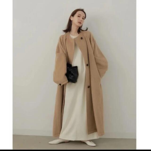louren ボリュームシャギーロングコート ロングコート louren ボリュームシャギーロングコート ロングコート