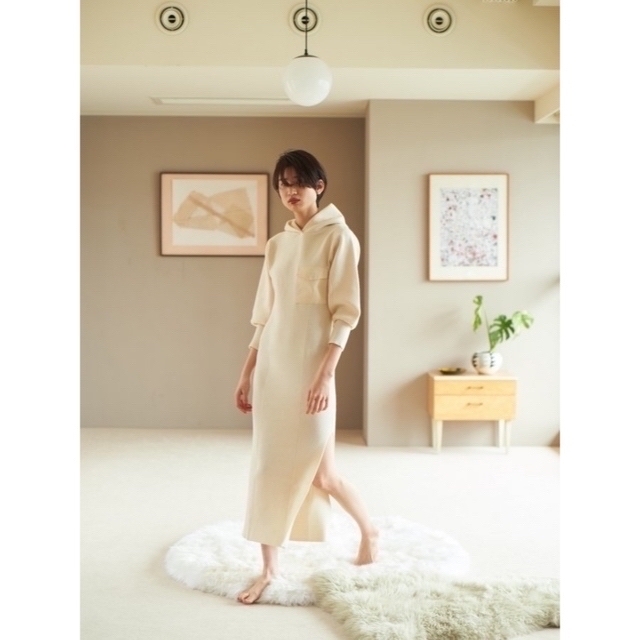 Rosarymoon Hoodie Knit Dress????美品????完売商品