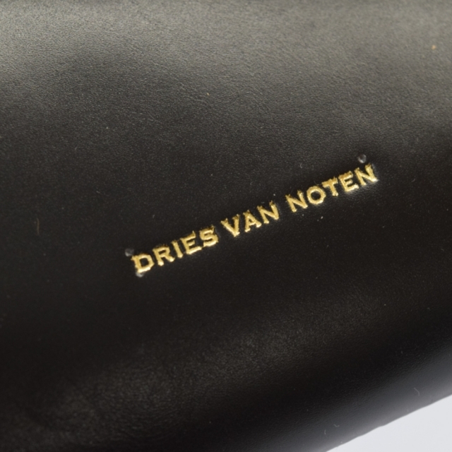 DRIES VAN NOTEN ドリスヴァンノッテン ファーレザー切替 クラッチバッグ マルチ