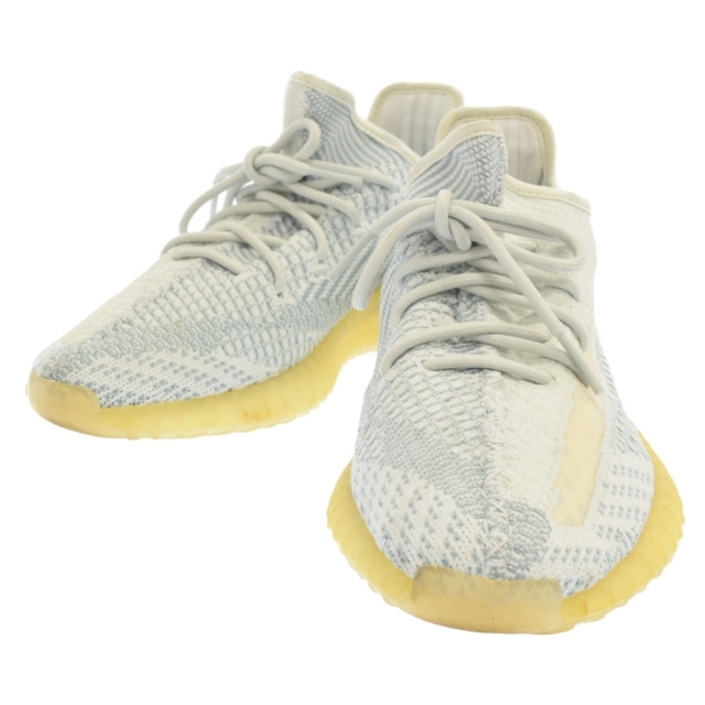 adidas(アディダス)のadidas アディダス YEEZY BOOST 350 V2 CLOUD WHITE イージーブースト350V2 クラウドホワイトローカットスニーカーシューズ ライトブルー FW3043 メンズの靴/シューズ(スニーカー)の商品写真