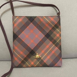 ヴィヴィアンウエストウッド(Vivienne Westwood)のヴィヴィアンウエストウッド ショルダーバッグ　タータンチェック(ショルダーバッグ)