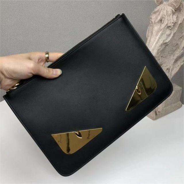 新品】FENDI(フェンディ)クラッチバッグ ブラック www.freixenet.com