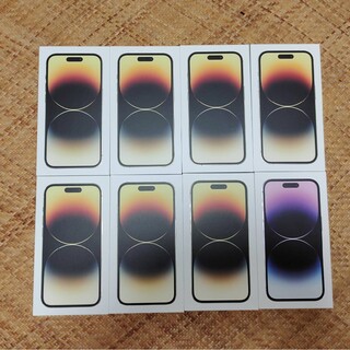 専用iPhone14 pro 256GB(ゴールド7台、ディープパープル1台)(スマートフォン本体)