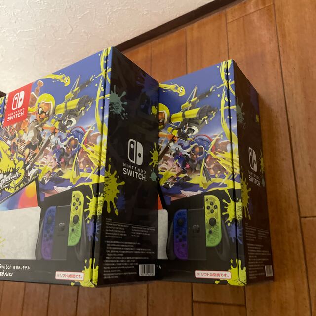 任天堂スイッチ 有機ELスプラトゥーン3エディション 7台
