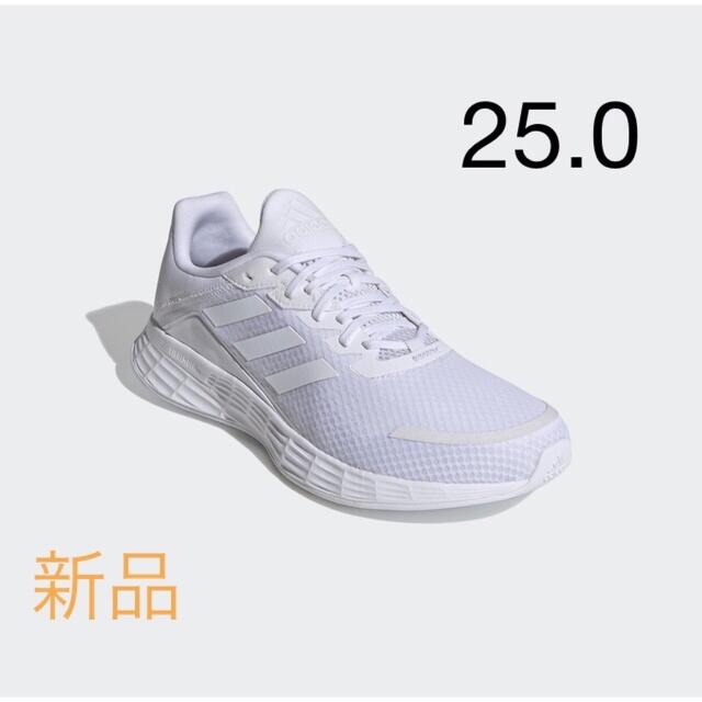 adidas(アディダス)の新品　adidas DURAMO SL  ランニング　25.0 ホワイト メンズの靴/シューズ(スニーカー)の商品写真