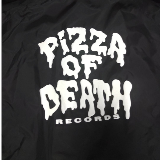 pizza of death Hi-STANDARD コーチジャケット XＬ 黒 ☆日本の職人技 ...