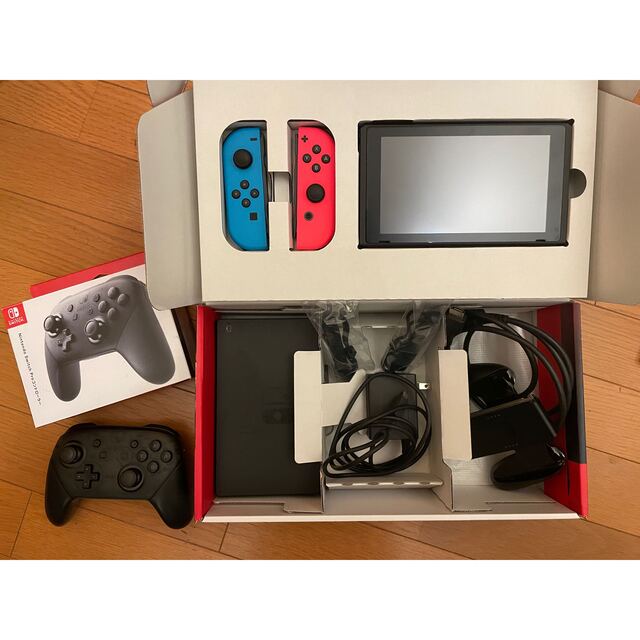 Nintendo switch 本体 純正プロコン＋ゼルダの伝説セット セール