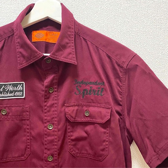 Dickies(ディッキーズ)のDickies ディッキーズ 刺繍 シャツ メンズのトップス(シャツ)の商品写真