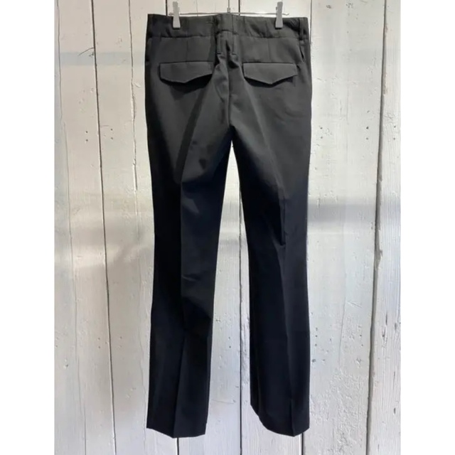 YUKI HASHIMOTO FLARED SLIM TROUSERS YUKI HASHIMOTO FLARED SLIM TROUSERS