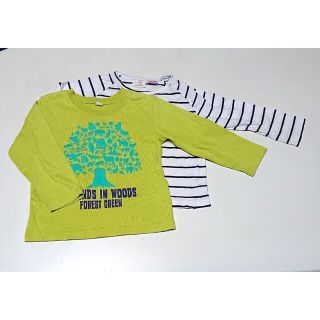 ザラキッズ(ZARA KIDS)のキッズ トップス ロングTシャツ 西松屋 ZARA 95cm 秋冬物(Tシャツ/カットソー)