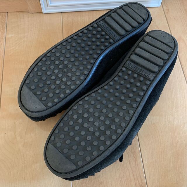 Minnetonka(ミネトンカ)のMINNETONKA 黒 ヒョウ柄 レディースの靴/シューズ(ローファー/革靴)の商品写真