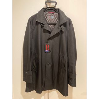 アオヤマ(青山)の洋服の青山　コート　撥水加工　RITORNO ブラック(トレンチコート)