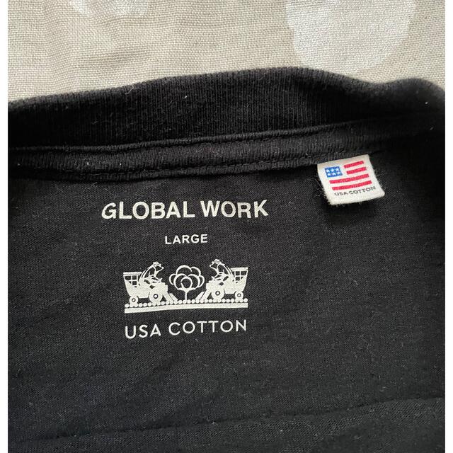 GLOBAL WORK(グローバルワーク)のグローバルワーク　ロング　Tシャツ　ワンピース　L レディースのワンピース(ロングワンピース/マキシワンピース)の商品写真