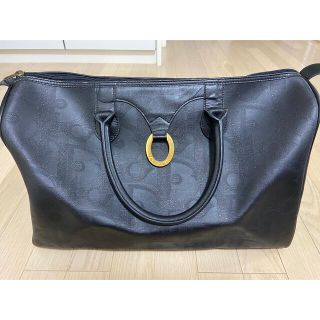 Christian Dior - Christian Dior ボストンバッグ ブラックの通販 by