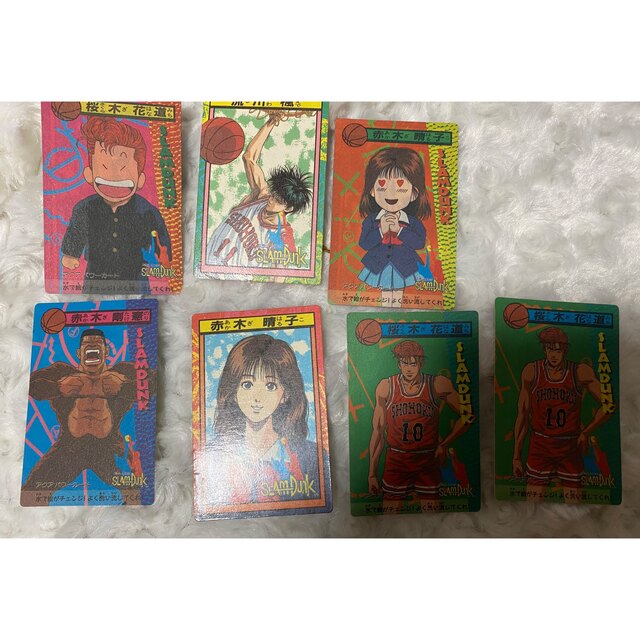 お菓子のオマケ　スラムダンク　水で濡らすと絵が変わる エンタメ/ホビーのおもちゃ/ぬいぐるみ(キャラクターグッズ)の商品写真