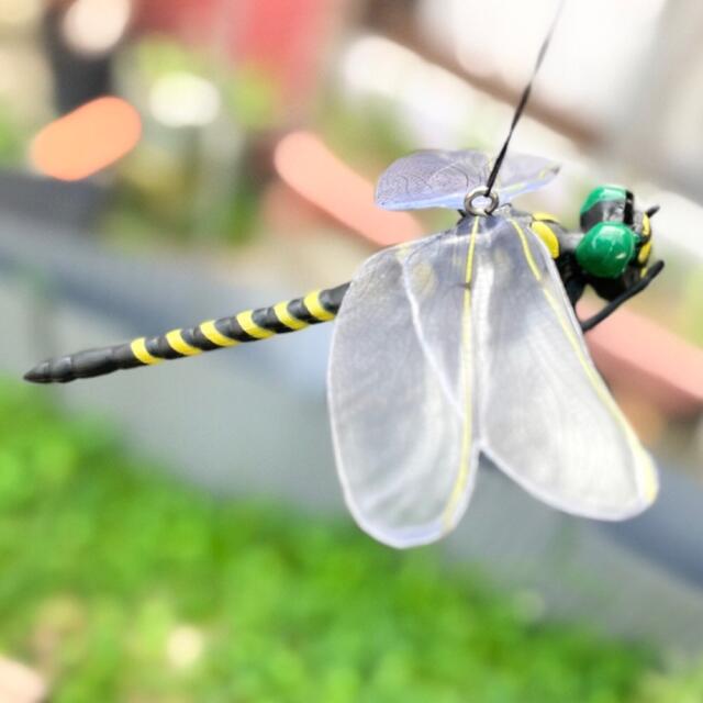 オニヤンマ おにやんま おにやんま君 虫除け フィギュア ストラップ ピン 紐