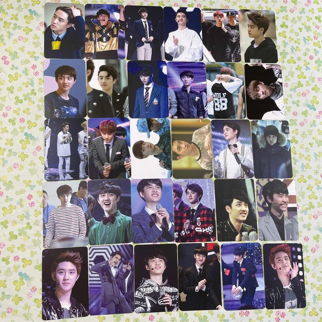 EXO D.O. ディオ ギョンス トレカ カード CD 韓国 公式-