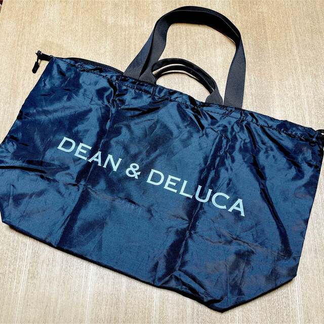 DEAN & DELUCA - ディーンアンドデルーカ パッカブルトートバッグ ブラックの通販 by yu-ki's shop｜ディーンアンド