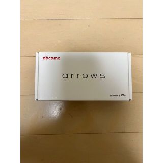 エヌティティドコモ(NTTdocomo)の【新品・未使用】　arrows We  docomo ホワイト(スマートフォン本体)