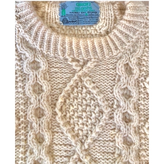 [SPECIAL] ARAN ISLANDS Fisher knit オリジナル